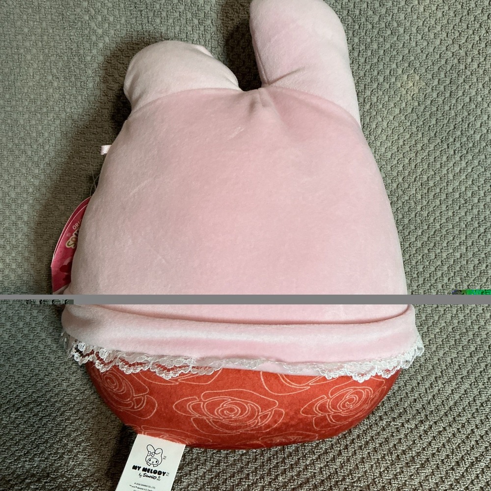 Squishmallows Sanrio Roses My Melody Hello Kitty & Friends 8 Inch Soft Plush NWT - Picture 4 of 8